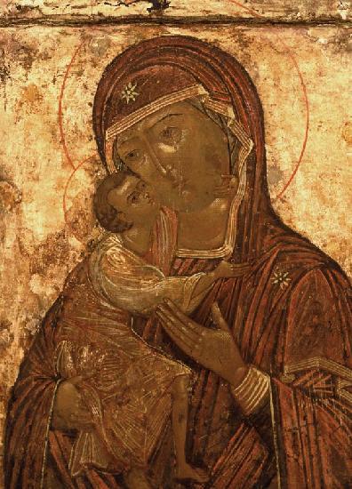 The Mother of God Theodorovskaya, icon late 16th