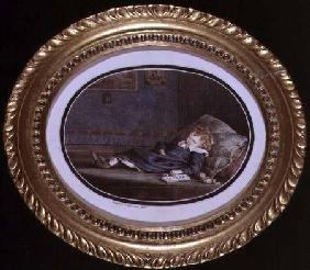 Little Boy Asleep in an Interior 1822  on