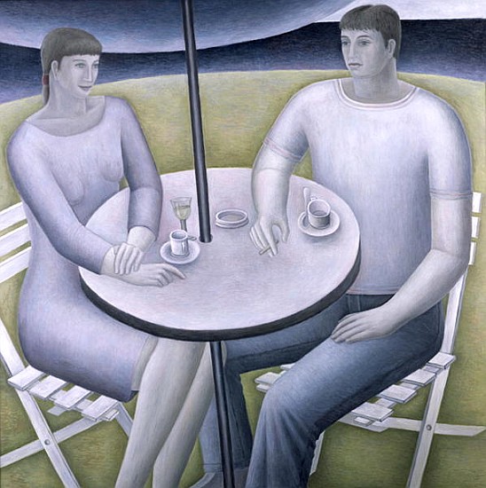 Man and Woman, 1998 (oil on canvas)  von Ruth  Addinall