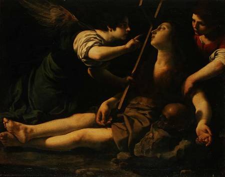 The Death of St. Mary Magdalene von Rutilio di Lorenzo Manetti