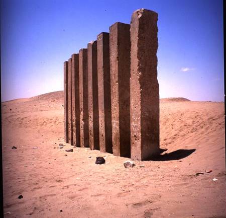 Remains of the Temple of Awwam, built c.400 BC von Sabean School