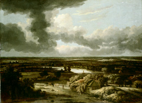 Holländische Landschaft. von Salomon Koninck