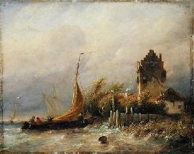 The Homecoming of the Fishing Boat 1846