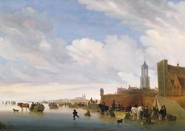 Winter scene near Utrecht 1658