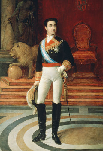 Portrait of Alfonso XII (1857-85) von Salvador Martinez Cubells