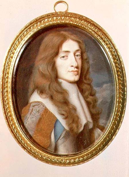 Miniature of James II as the Duke of York von Samuel Cooper