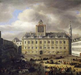 Der innere Burgplatz in Wien 1652