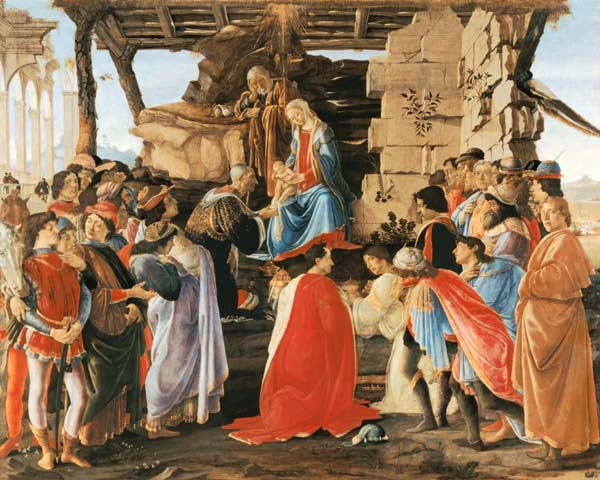Adoration of Kings von Sandro Botticelli