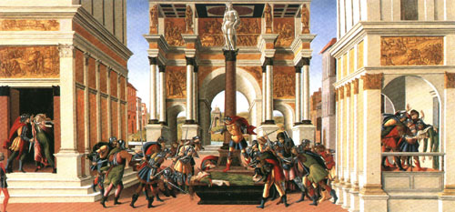 Geschichte der Lucrezia von Sandro Botticelli