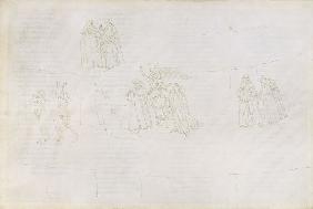 Illustration zur Dante Alighieris Göttlicher Komödie (Purgatorio 17)