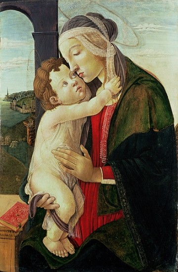 The Virgin and Child, 15th century von Sandro Botticelli