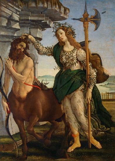 Athene und Centaur