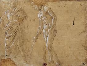 S.Botticelli, Zwei Figurenstudien