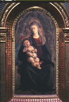 The Virgin and Child in Glory, c.1468-70 (tempera on panel) 1843