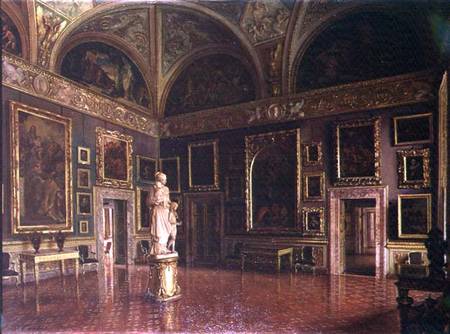 Interior view of a gallery (photo) von Santo Corsi