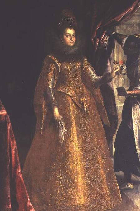 Portrait of Giulia, wife of Cesare D'Este von Sante Peranda