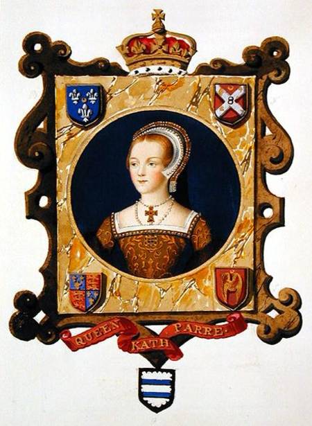 Portrait of Katherine Parr (1512-48) 6th Queen of Henry VIII as a Young Woman from 'Memoirs of the C von Sarah Countess of Essex