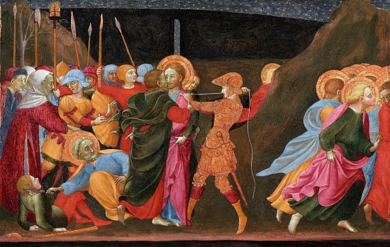 The Betrayal of Christ von Sassetta