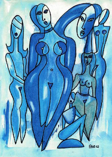 Blue sisters 2002