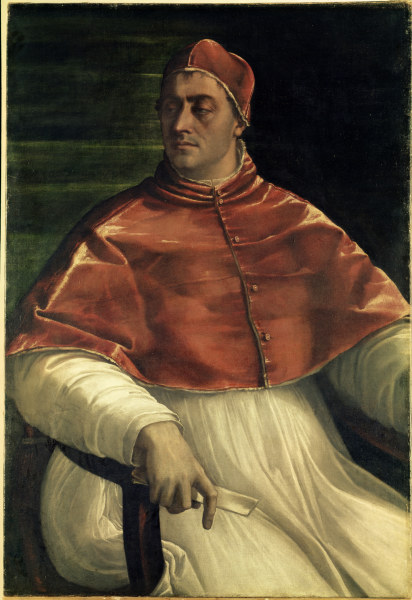 Pope Clement VII / Paint.Seb.del Piombo von Sebastiano del Piombo