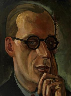 Porträt des Komponisten Sergei Prokofjew (1891-1953)