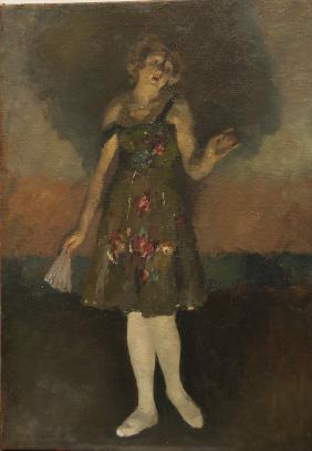 Porträt der Ballettänzerin Olga Glebowa-Sudeikina (1885-1945) 0