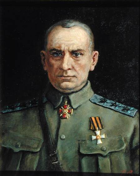 Supreme Ruler and Russian Admiral A. Kolchak (1874-1920) von Sergei Varlenovich Pen