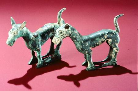 Horses von Shang Dynasty Chinese School