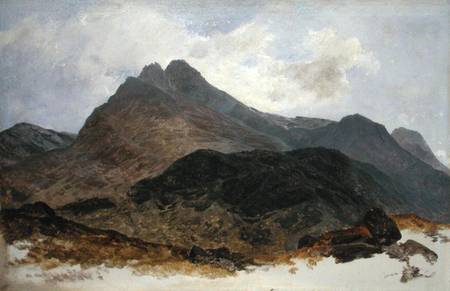 Mountain Study von Sidnay Richard Percy