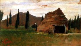 Landscape with a Thatched Hut