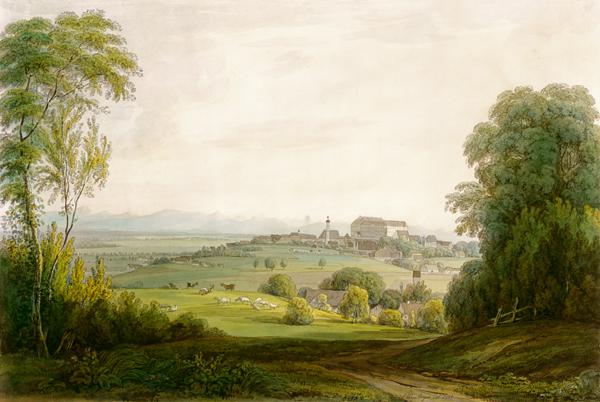 Blick auf Dachau von Norden 1801