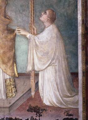Simone Martini, Wunder der Messe,Diakon 1320