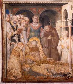 Der Tod des hl. Martin von Tours 1320