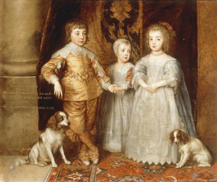 Die Kinder Karls I. von Sir Anthonis van Dyck