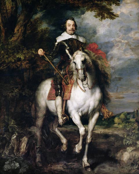 Equestrian Portrait of Don Francisco de Moncada (1586-1635) von Sir Anthonis van Dyck
