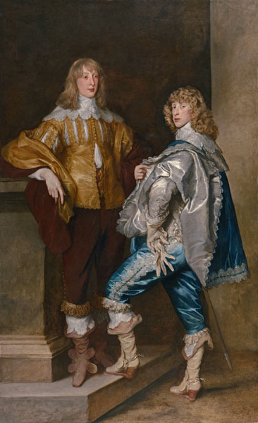 Lord John Stuart und sein Bruder, Lord Bernard Stuart von Sir Anthonis van Dyck