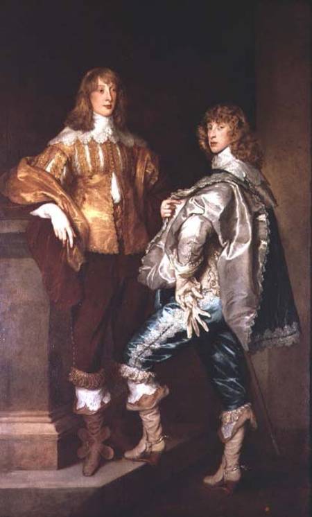 Lord John Stuart and his brother von Sir Anthonis van Dyck