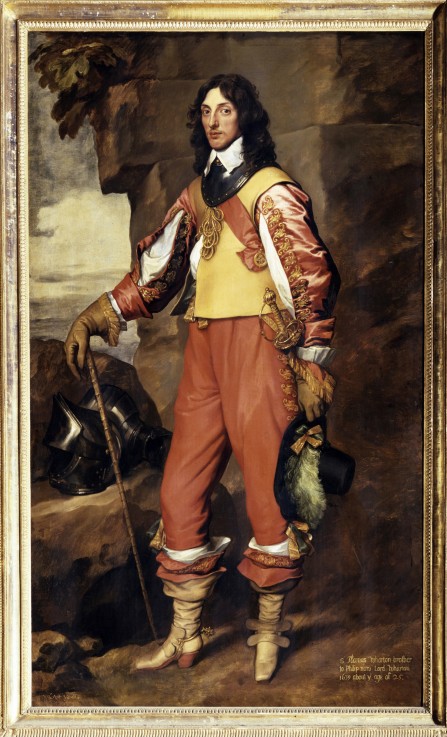 Porträt Sir Thomas Wharton von Sir Anthonis van Dyck