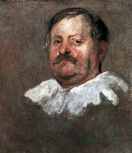 Portrait of a Man in a Falling Collar von Sir Anthonis van Dyck