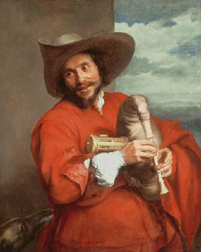 Francois Langlois, the Paris based art agent for King Charles I painted la