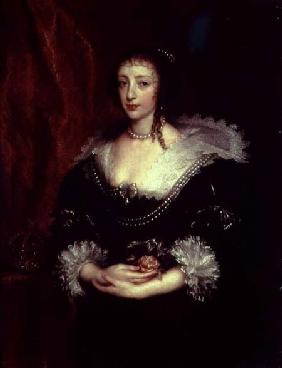 Queen Henrietta Maria (1609-1669), Queen consort of Charles I of England 1632