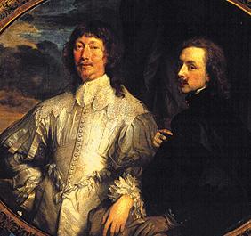 Van Dyck mit Sir Endymion Porter um 1636/37