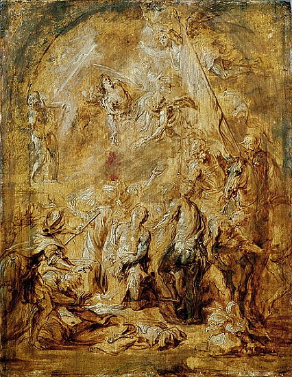 Martyrdom of St. George von Sir Anthony van Dyck
