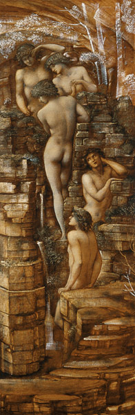 Wood Nymphs von Sir Edward Burne-Jones