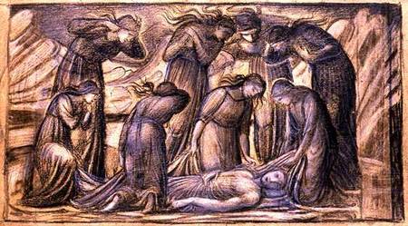 The Death of Orpheus von Sir Edward Burne-Jones