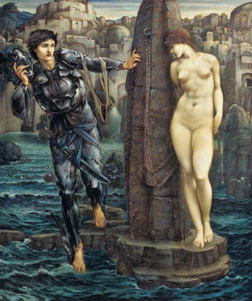 Der Schicksals-Felsen (The Rock of Doom) von Sir Edward Burne-Jones
