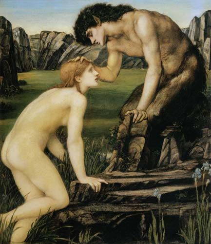 Pan and Psyche von Sir Edward Burne-Jones