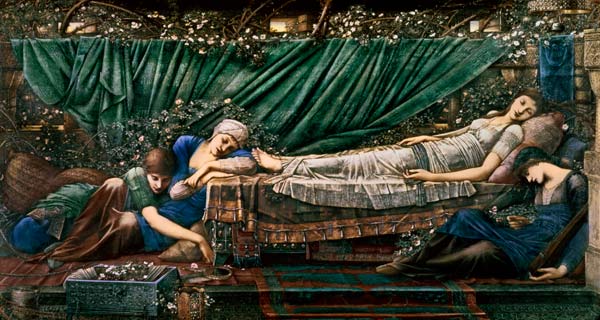 'The Briar Rose' Series, 4: The Sleeping Beauty von Sir Edward Burne-Jones