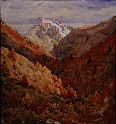 Mont Blanc von Sir Edward John Poynter