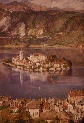 Isola San Giulio, Lake Orta 1898